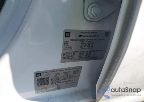 2020 Chevrolet Silverado 1500 2Wd Short Bed Custom z USA, uszkodzony, nr VIN 3GCPWBEK9LG282707